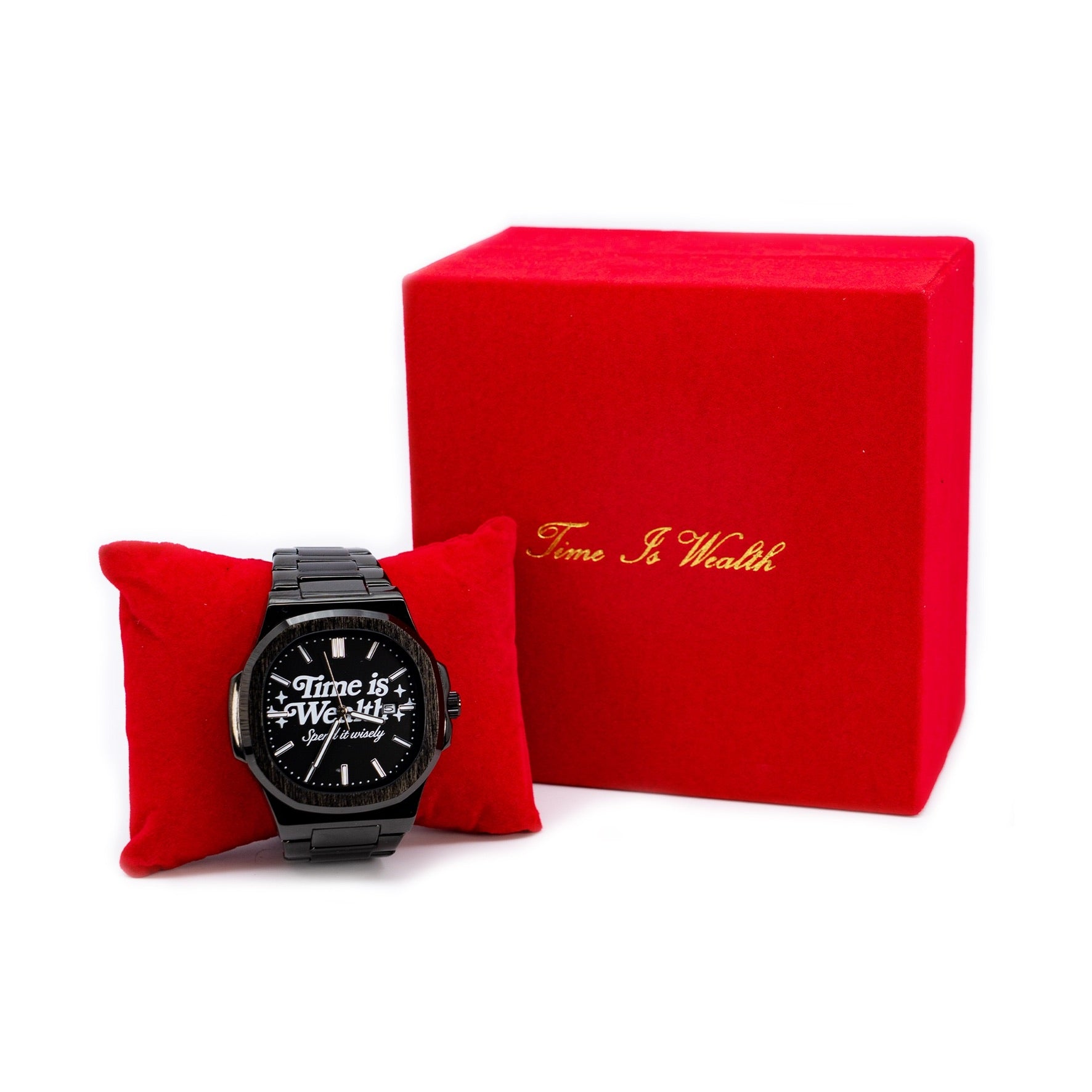 JET BLACK STEEL DIAL