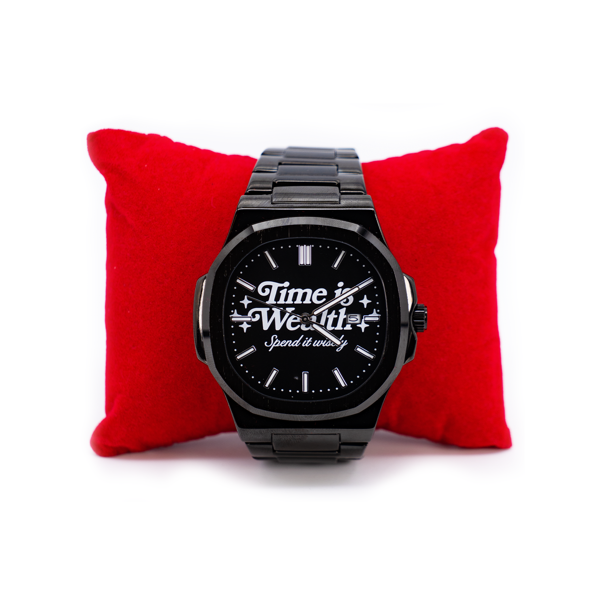 JET BLACK STEEL DIAL