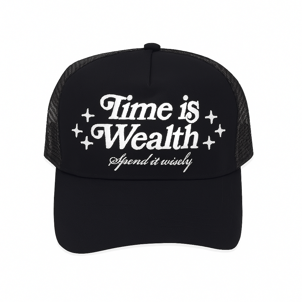 SPEND IT WISELY CAP by Time is Wealth®
