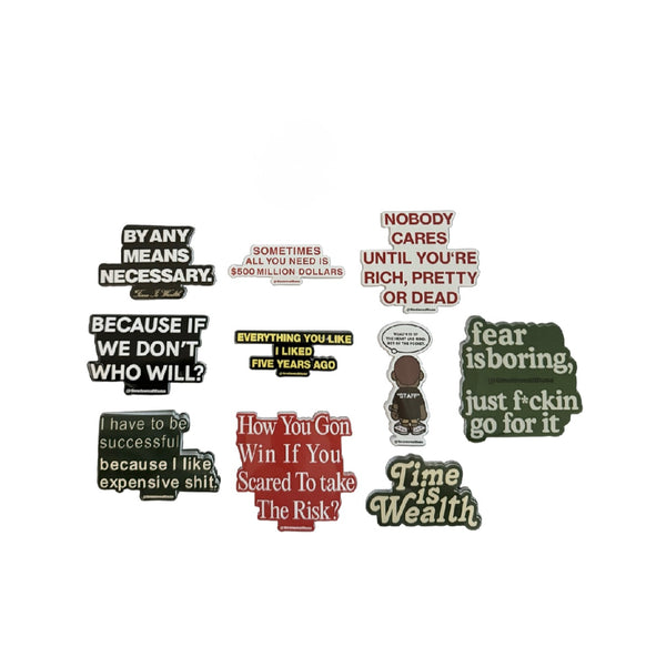 LAPTOP STICKER PACK (22 COUNT.)